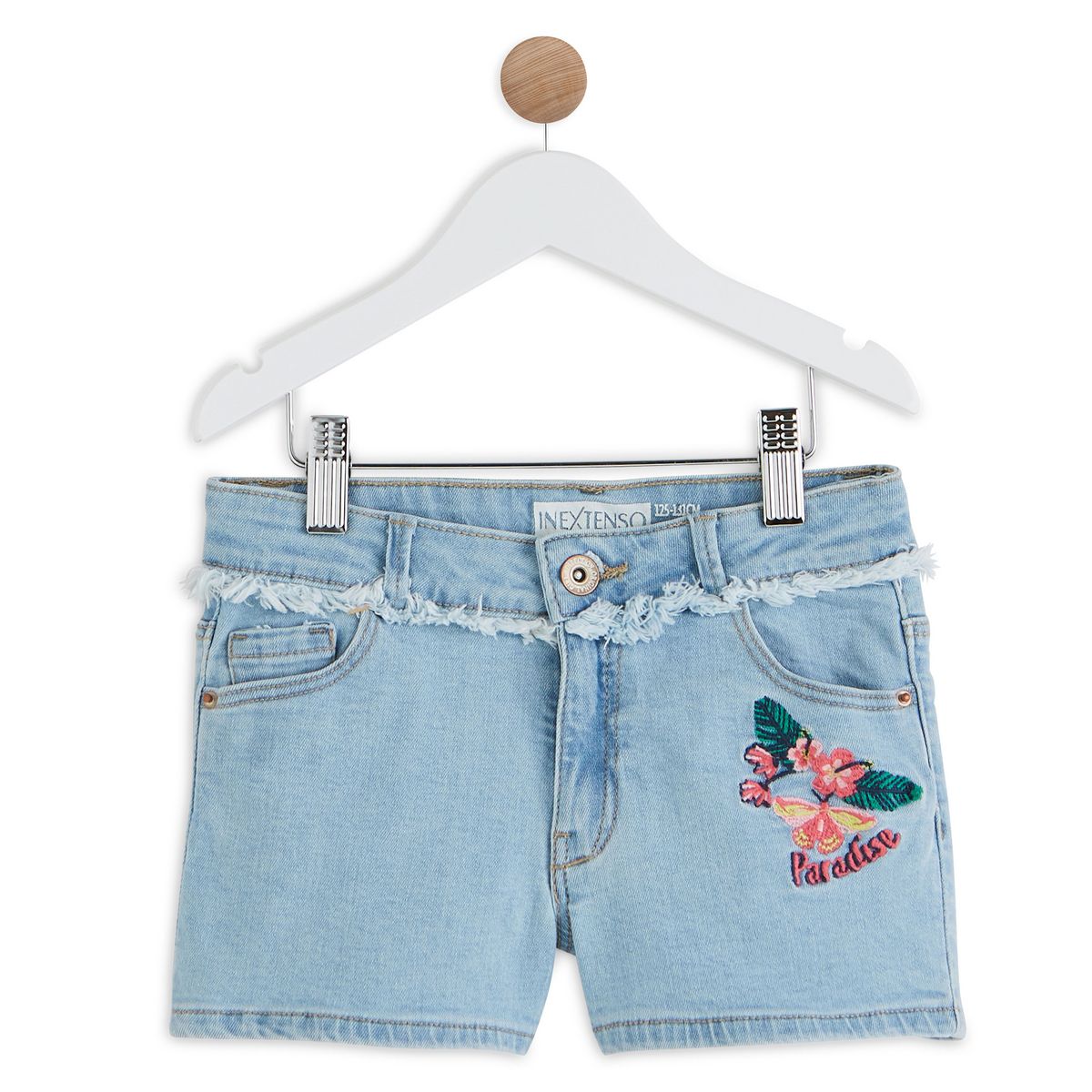 IN EXTENSO Short en jean fille