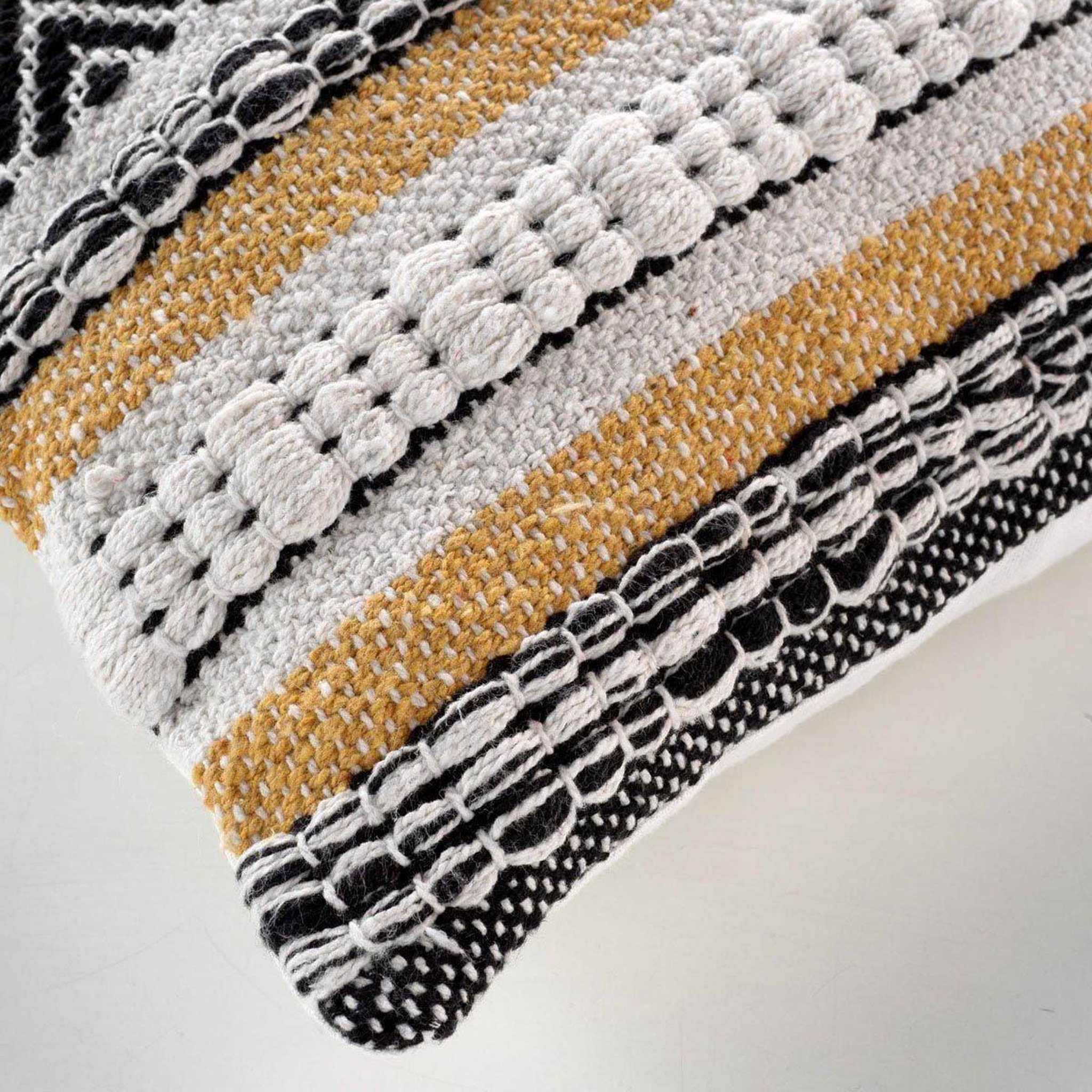 Voir la diapositive 3 : Douceur d'Intérieur Housse de coussin déco  elna  40x40cm multicolore