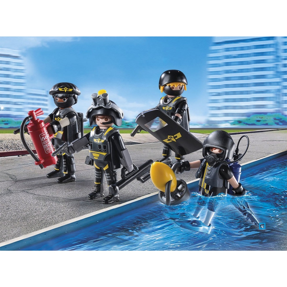 PLAYMOBIL 9365 City Action - Policiers d'élite