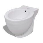 VIDAXL Bidet rond Ceramique haute qualite Blanc