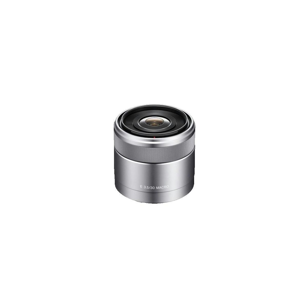 SONY Objectif macro Sony SEL30M35 30 mm f/3,5 argent