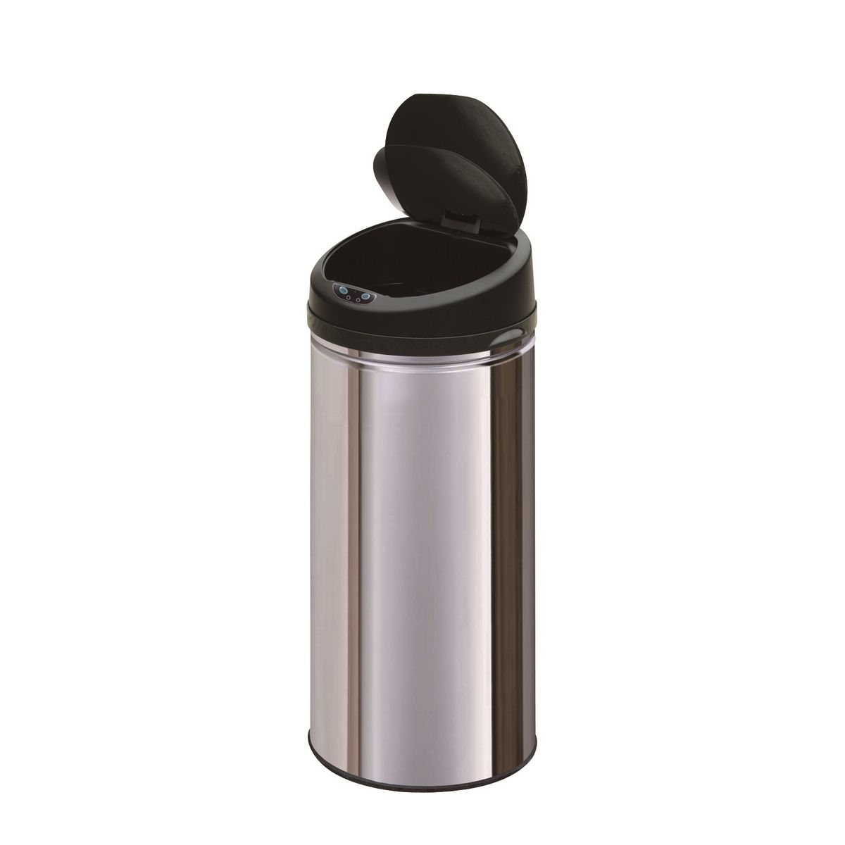 KITCHEN MOVE Poubelle automatique Luxe 50L couvercle noir