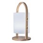 Voir la diapositive 1 : Lumisky Lanterne sans fil LED WOODY Bois Bois H37CM