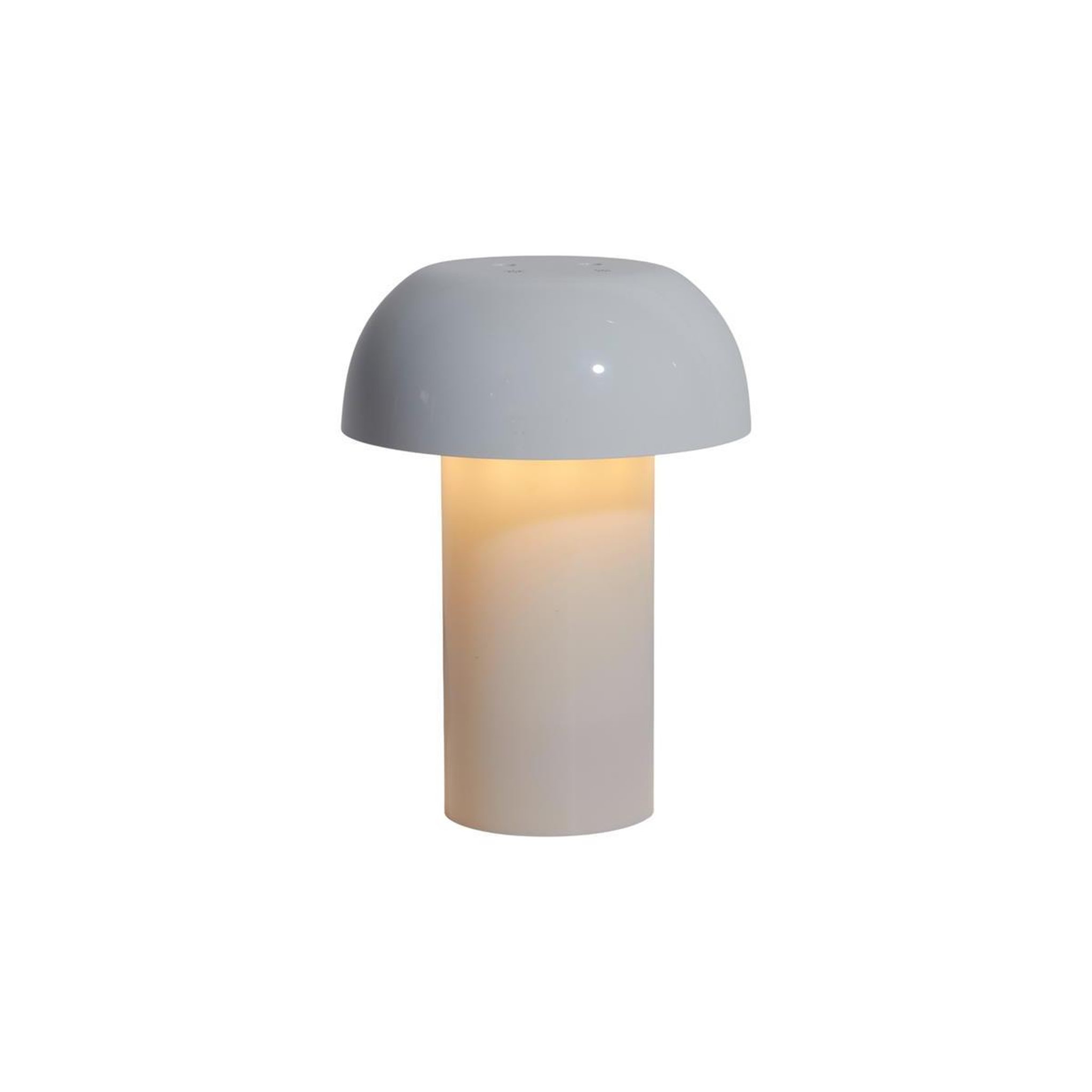 Voir la diapositive 4 : The Home Deco Factory Lampe à poser led & diffuseur  champignon  19cm blanc