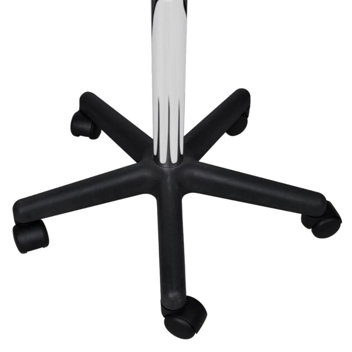 VIDAXL Tabouret de bureau Noir