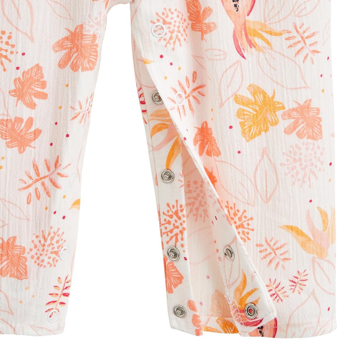 Petit Béguin Combinaison bébé en gaze de coton Sumba