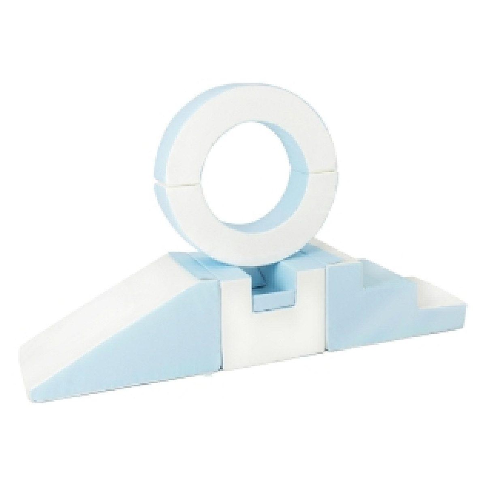 VELINDA Ensemble de 7 blocs avec cerceau bleu