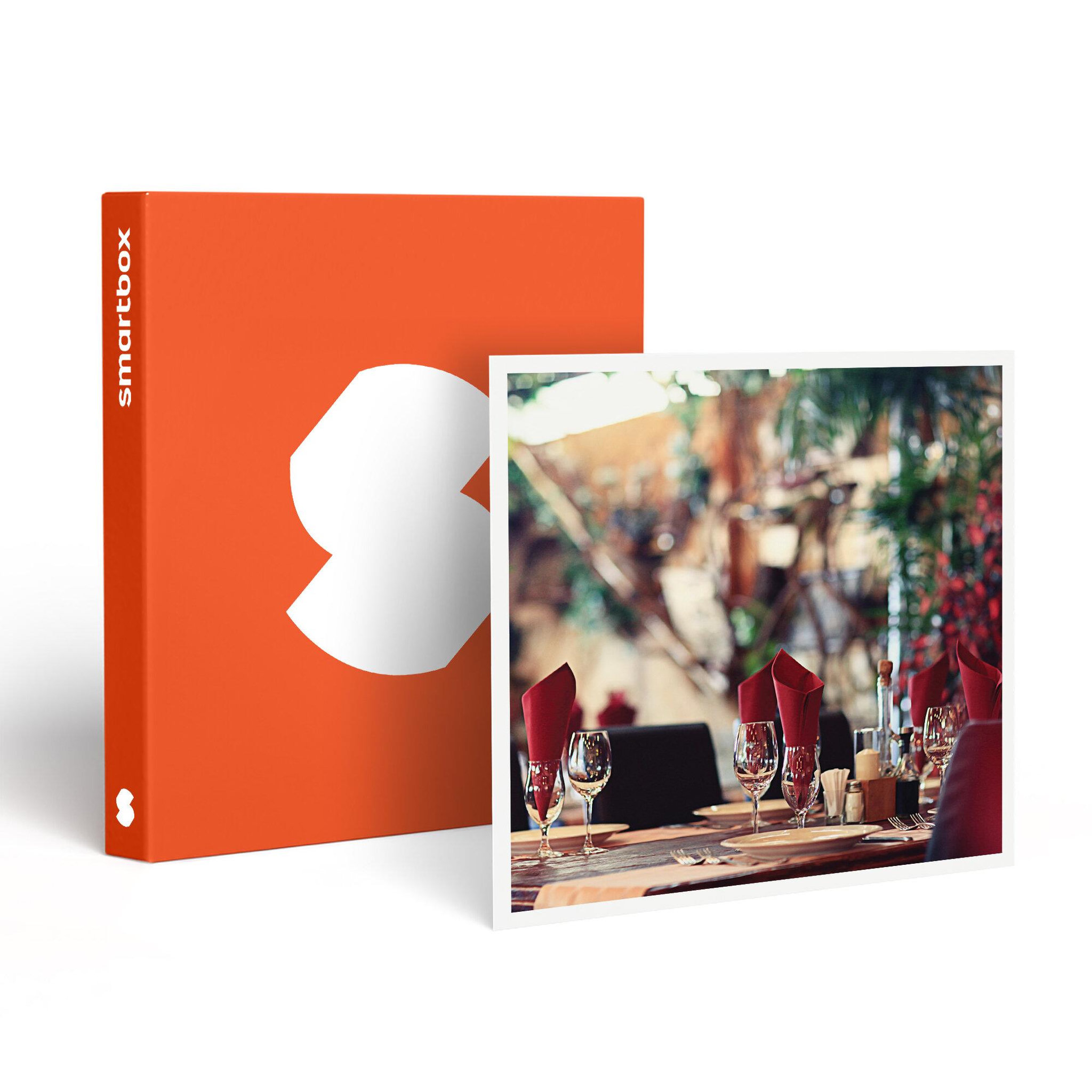 Smartbox Dîner 3 mets pour 2 gourmets en france - coffret cadeau gastronomie