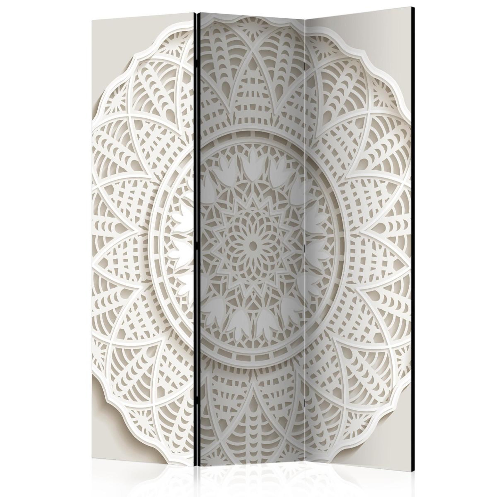 Paris Prix Paravent 3 volets  mandala 3d  135x172cm