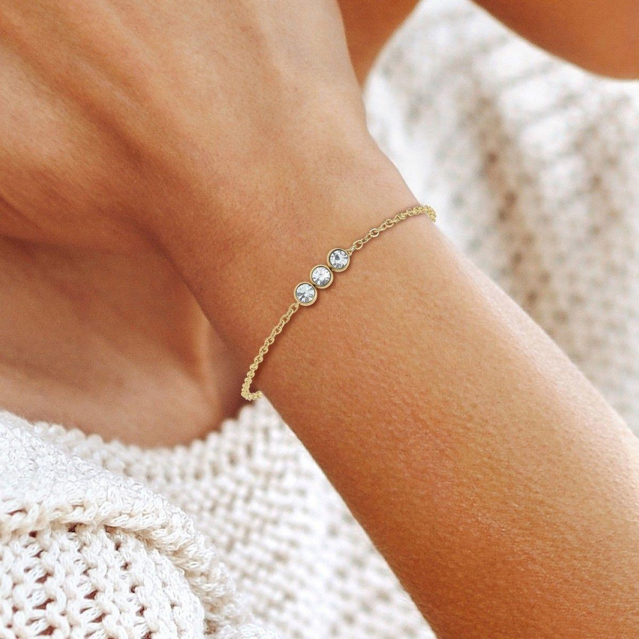 Voir la diapositive 2 : SC BOHEME Bracelet par SC Bohème orné de Cristaux scintillants