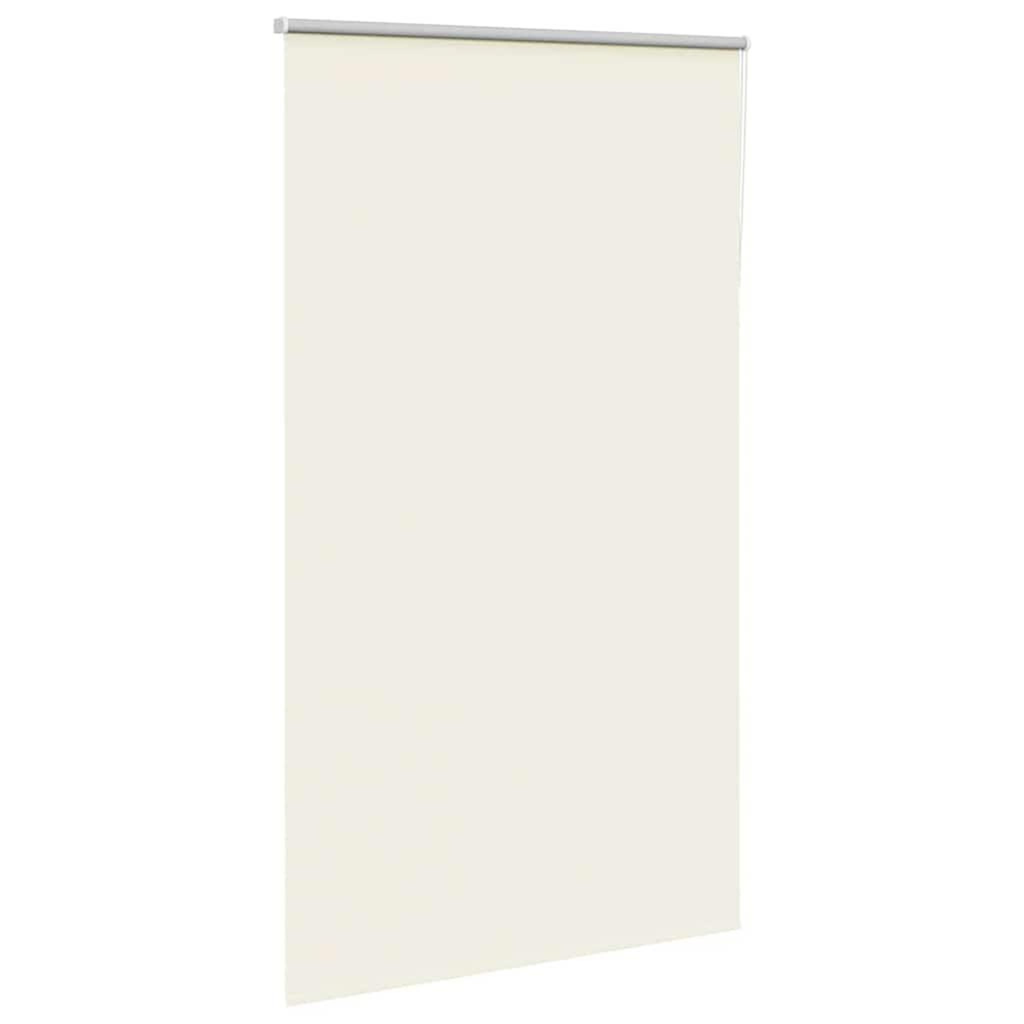 Voir la diapositive 3 : VIDAXL Store enrouleur occultant blanc casse 120x230 cm largeur tissu