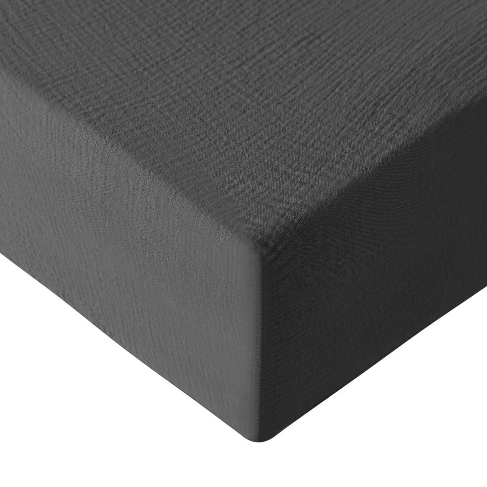 Voir la diapositive 2 : Sensei Maison Drap housse en gaze de coton bonnet 30 cm LOFT