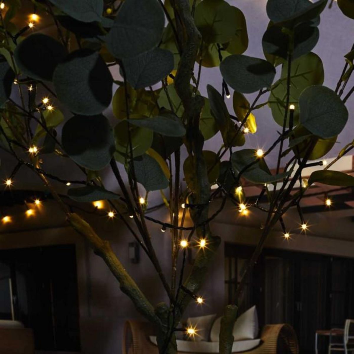 Paris Prix Guirlande Lumineuse d'Extérieur  200 LED  20,6m Noir