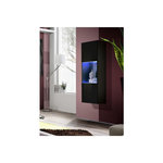 Paris Prix Vitrine LED Murale Design  Fly A3  126cm Noir