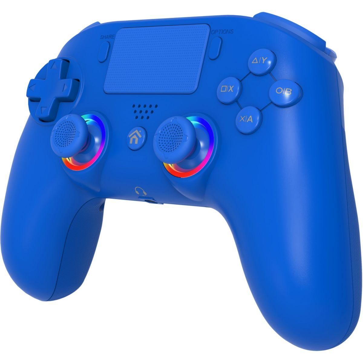 Subsonic Manette Sans Fil bleue PS4/PC