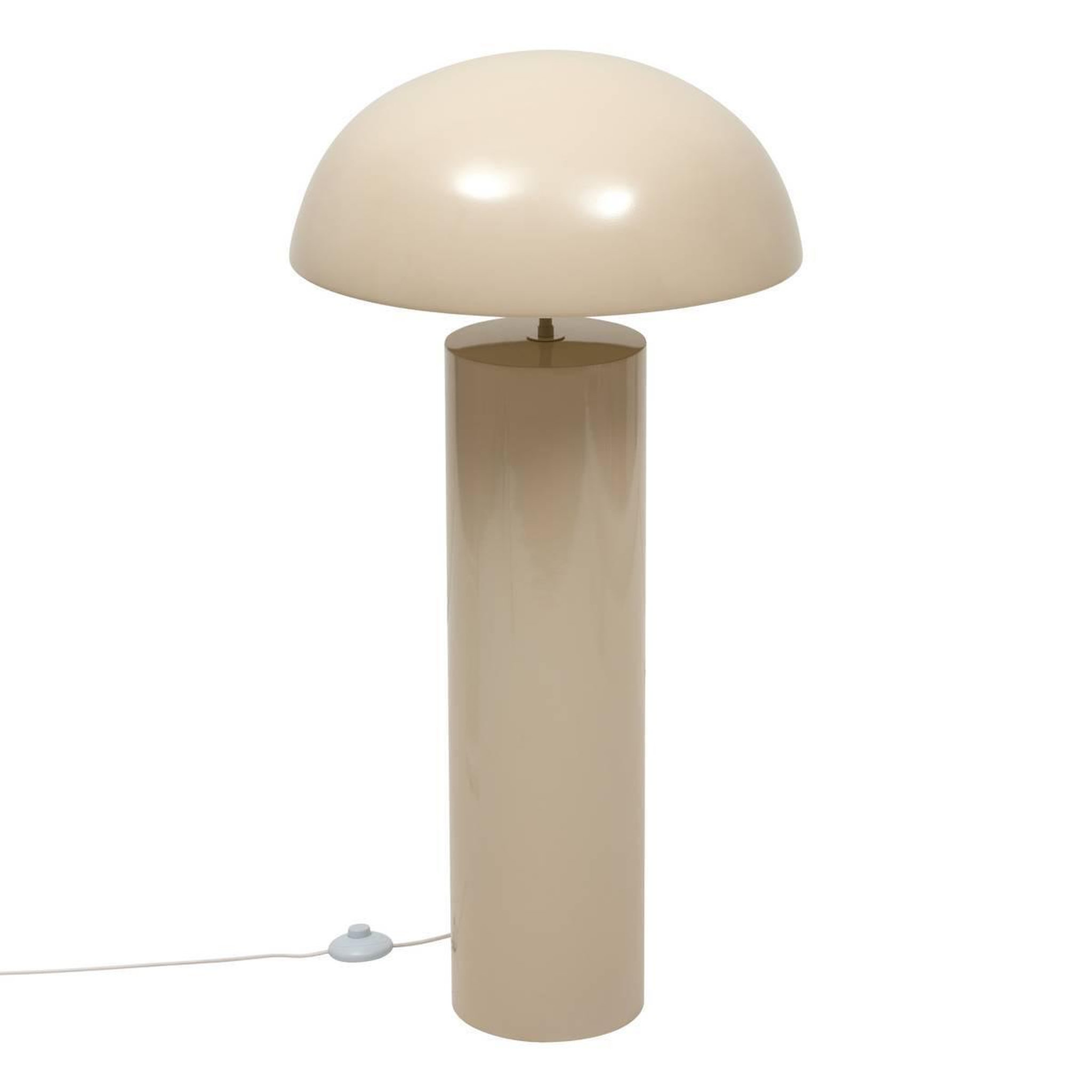 ATMOSPHERA Lampadaire Champignon en Métal  Ulysse  97cm Argile