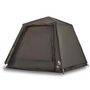 Voir la diapositive 2 : VIDAXL Tente de peche 4 personnes marron liberation rapide