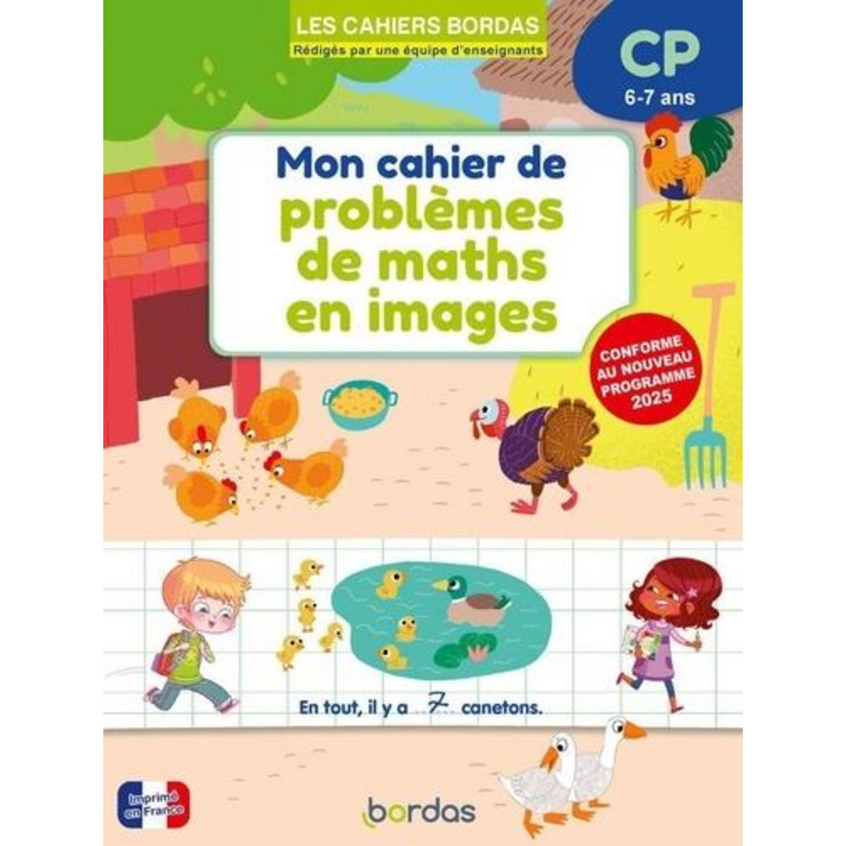 MON CAHIER DE PROBLEMES DE MATHS EN IMAGES CP, Olivier Marie-Christine