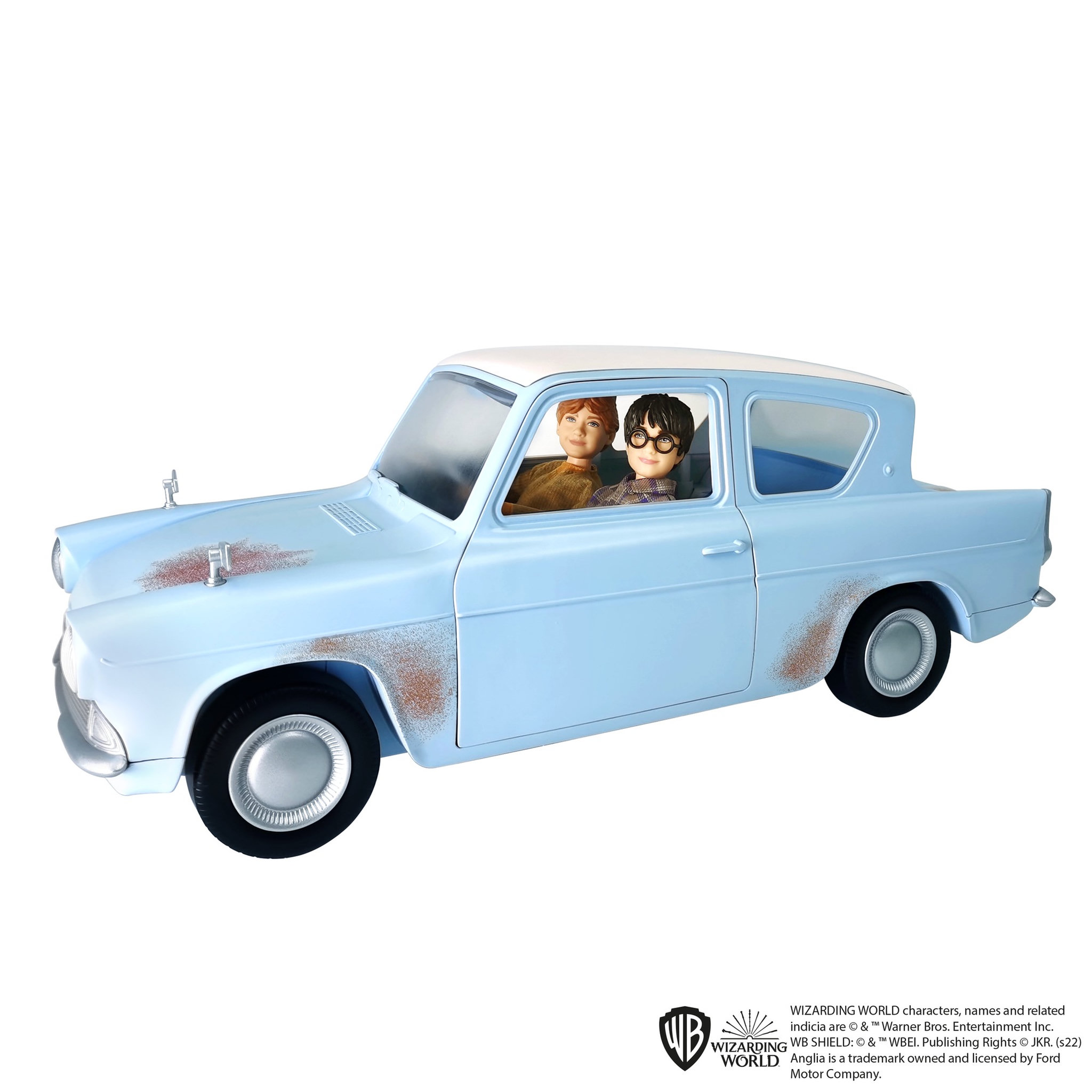 Voir la diapositive 2 : HARRY POTTER HARRY POTTER Voiture volante + 2 figurines