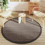 Voir la diapositive 3 : VIDAXL Tapis d'exterieur ARAKIL marron Ø160 cm PP