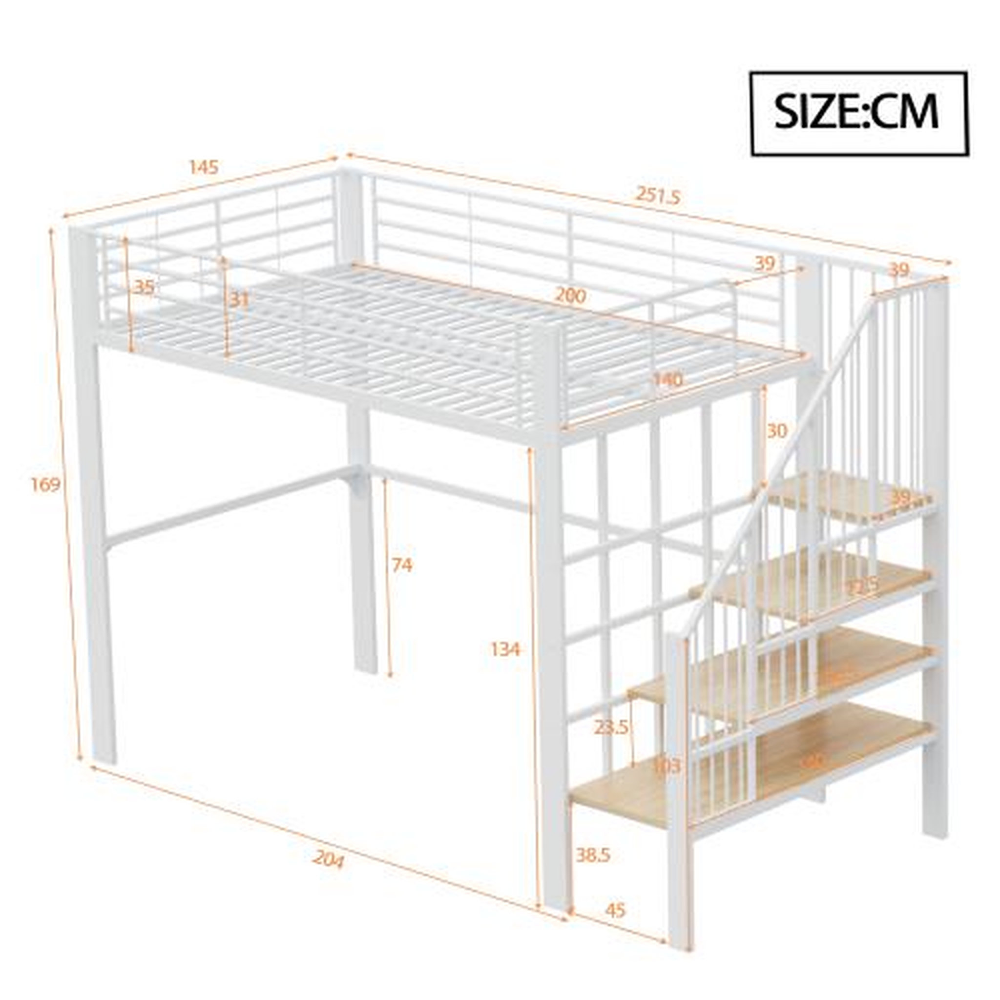 Voir la diapositive 3 : MERAX Lit mezzanine