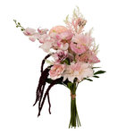 ATMOSPHERA Bouquet Artificiel Composé  Wild Romance  60cm Rose