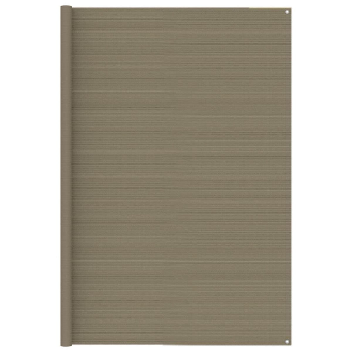 VIDAXL Tapis de tente 250x550 cm Taupe