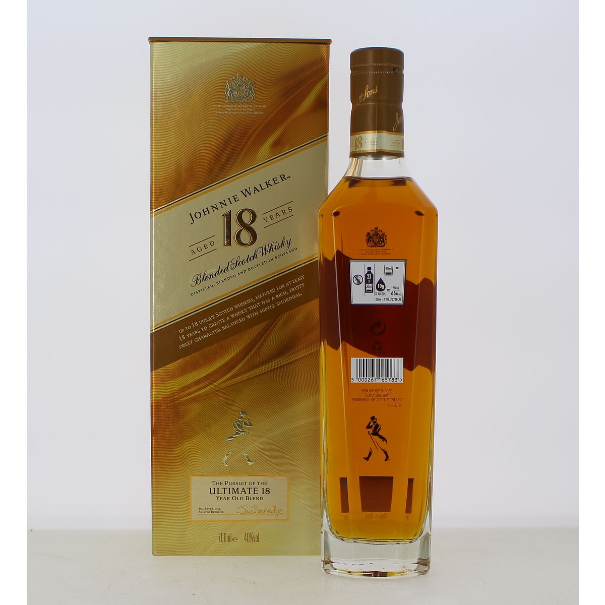 Johnnie Walker Whisky Johnnie Walker 18 ans avec étui 40%