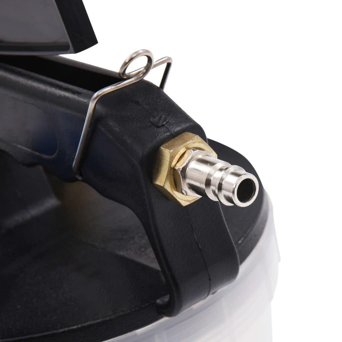 VIDAXL Pompe d'extraction a purgeur de frein pneumatique et bouteille