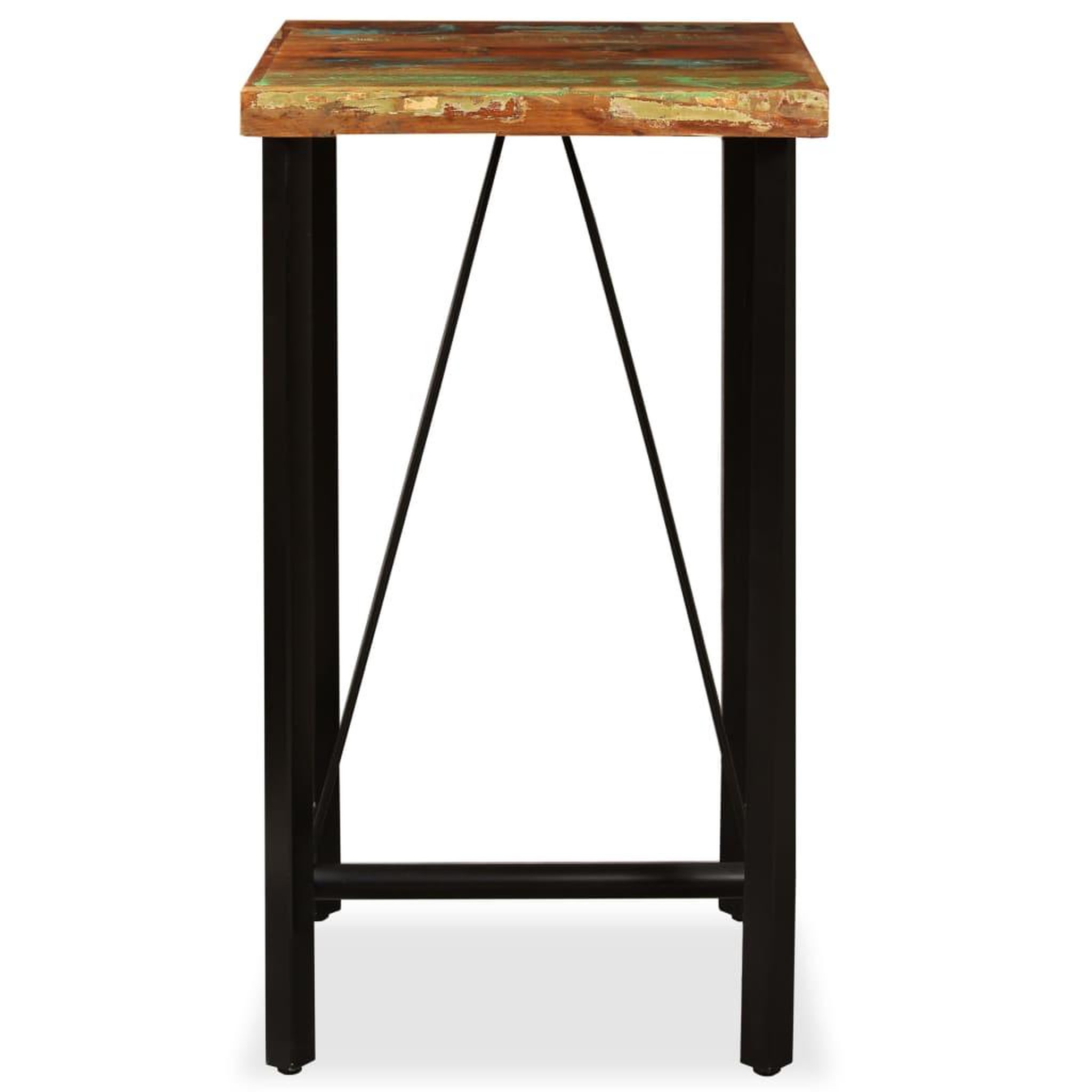 Voir la diapositive 3 : VIDAXL Ensemble de bar 3 pcs Bois de recuperation massif