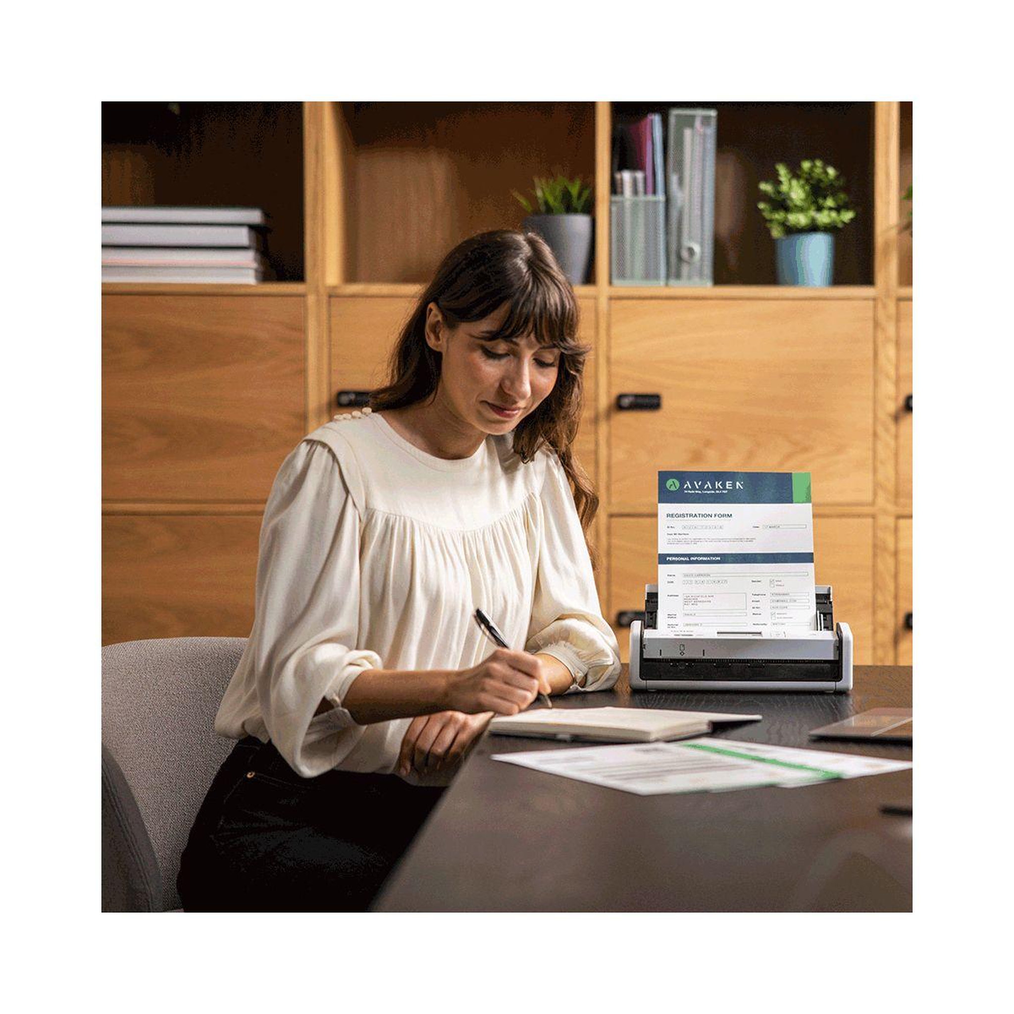 Voir la diapositive 4 : Brother Scanner à défilement ADS-1800W