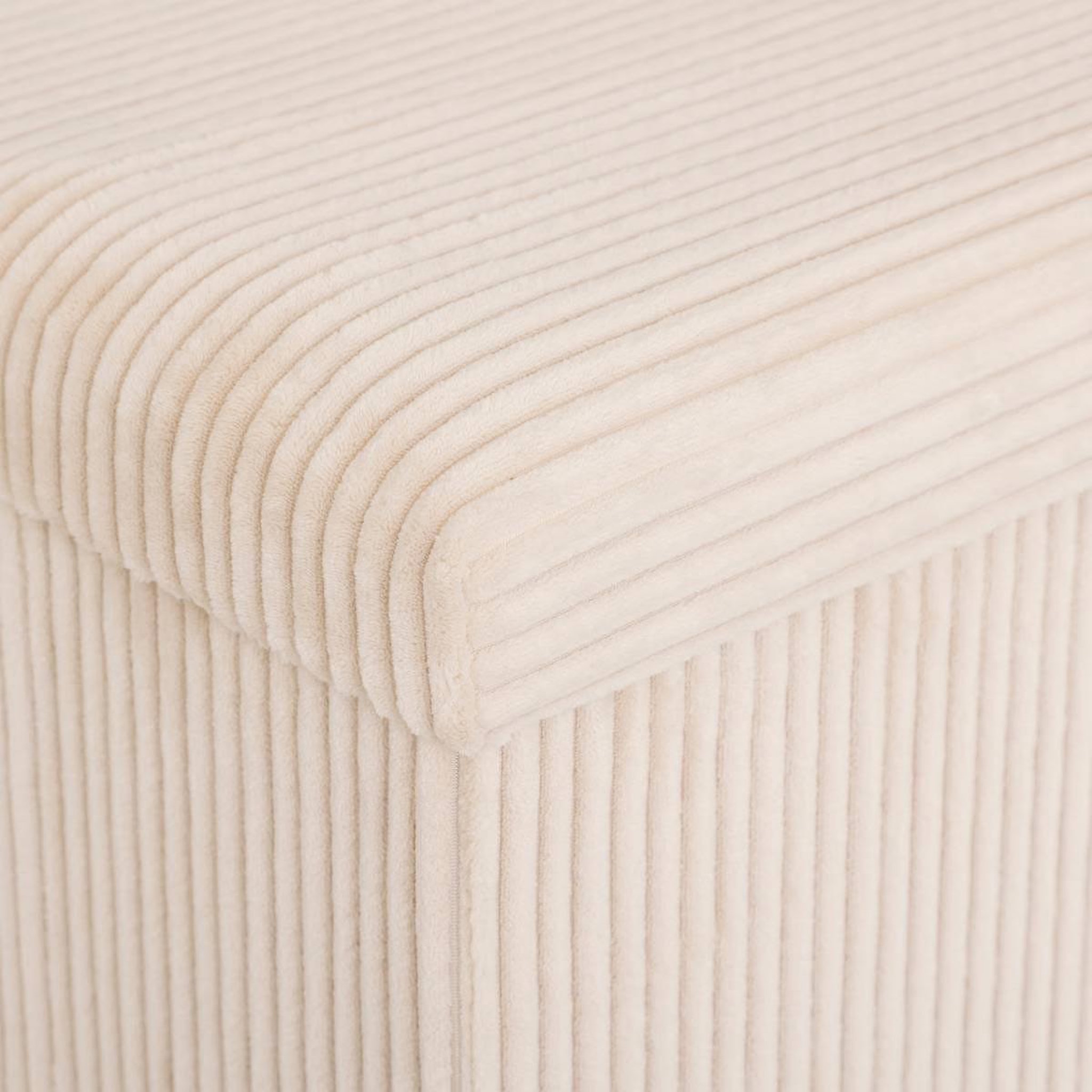 Voir la diapositive 5 : ATMOSPHERA Banquette coffre pliable  arum  76cm ivoire