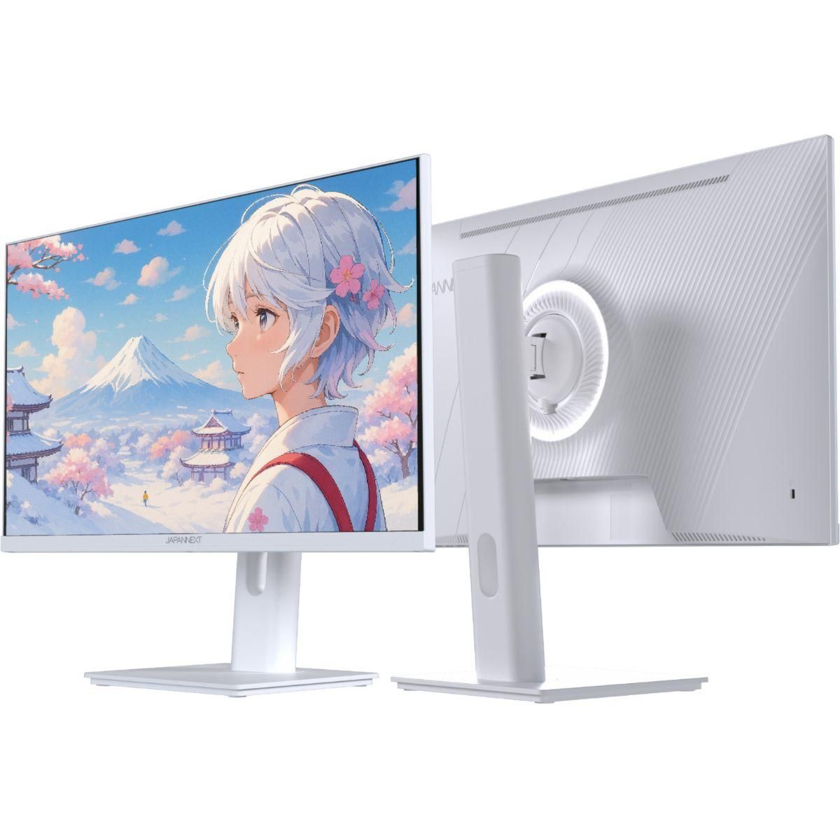 JAPANNEXT Ecran PC Gamer JN-IPS238G120F-HSP-PK 24'' Blanc