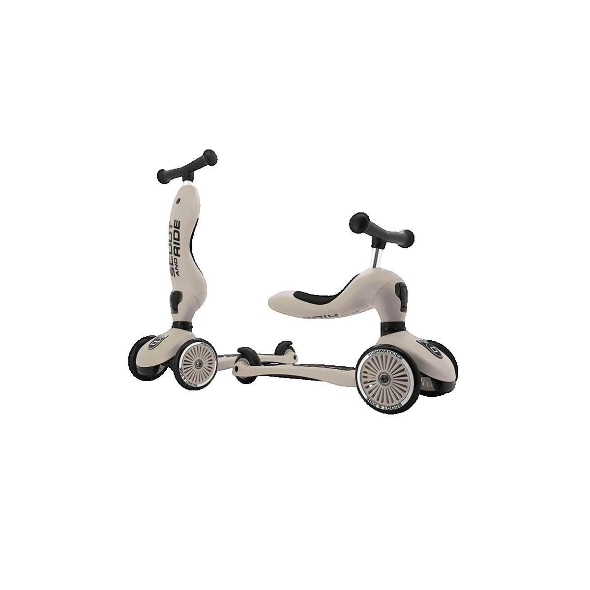 SCOOTY Trottinette évolutive Scoot & Ride Highwaykick 1 beige