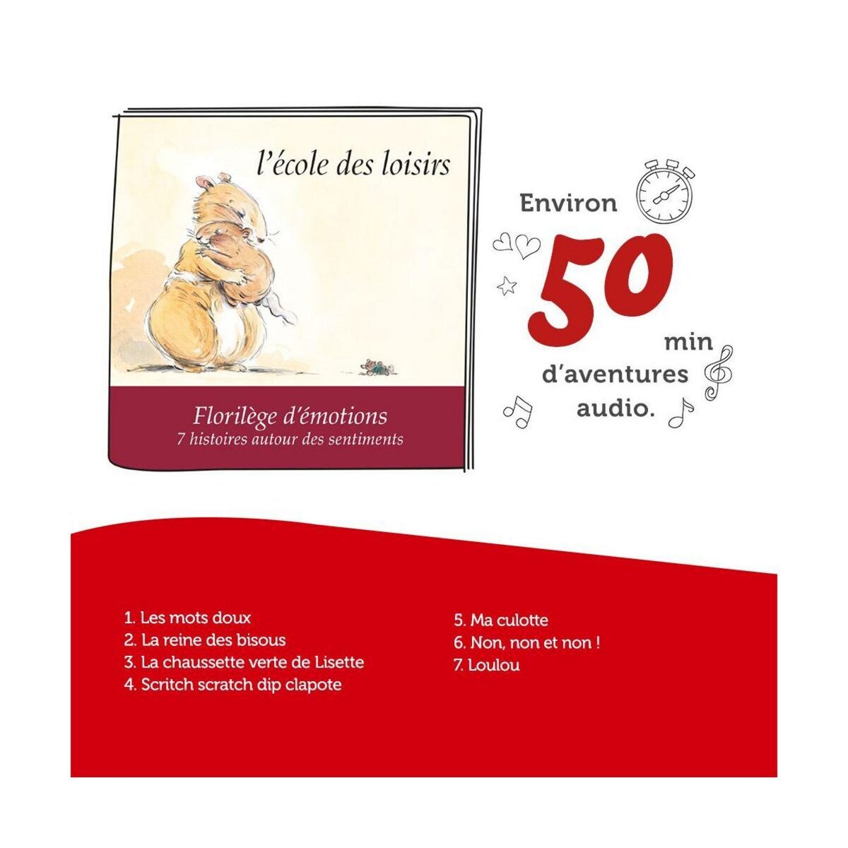 TONIES Figurine Ecole des Loisirs - Les émotions