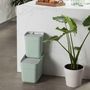 Voir la diapositive 3 : CURVER Curver Poubelle Ready to Collect 20 L Vert menthe