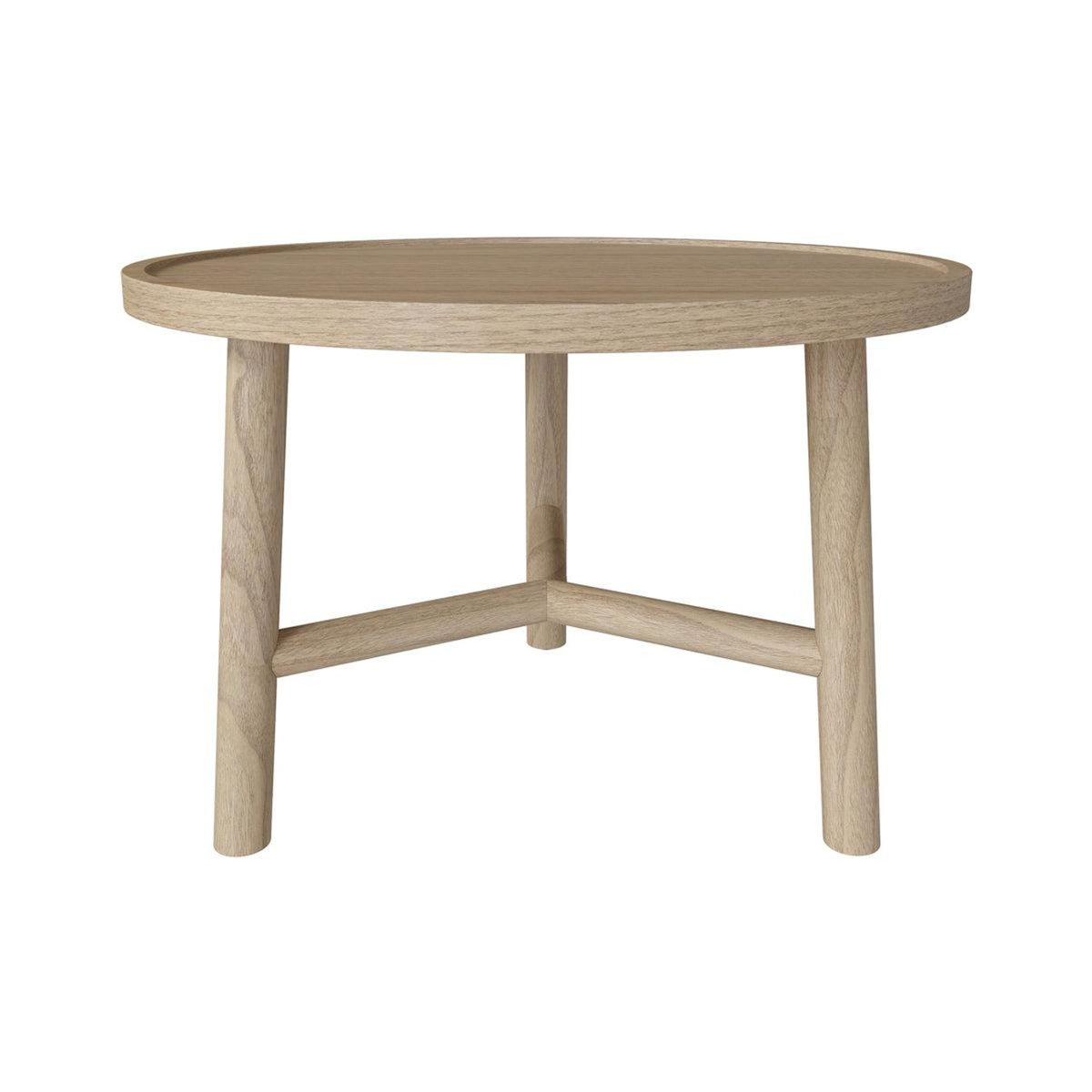 Rendez vous déco Table basse ronde en bois de mindi D60 cm-Paloma