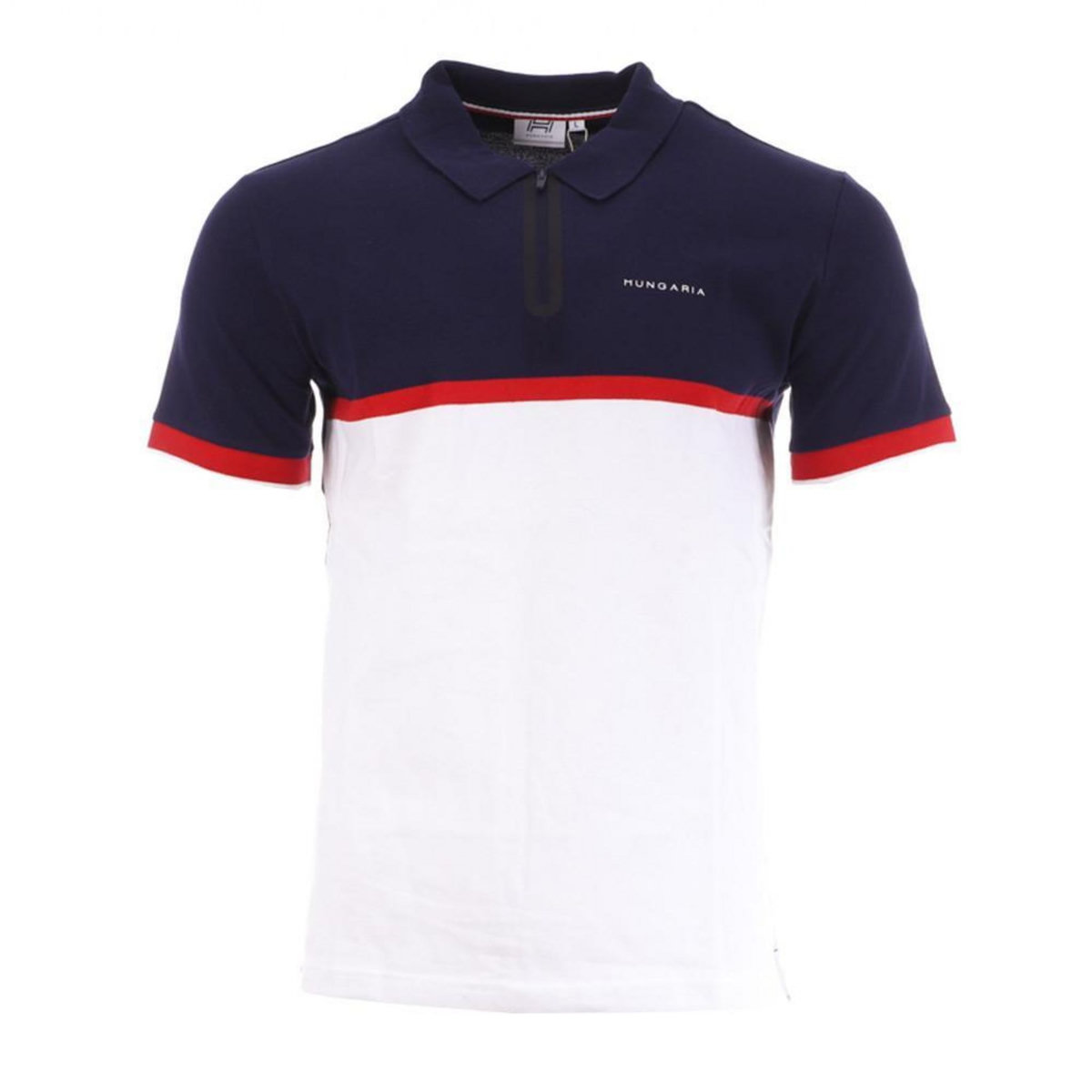 HUNGARIA Polo /Blanc Homme Hungaria Pacaya
