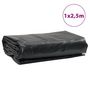 Voir la diapositive 6 : VIDAXL Bache anthracite 1x2,5 m 600 g/m²