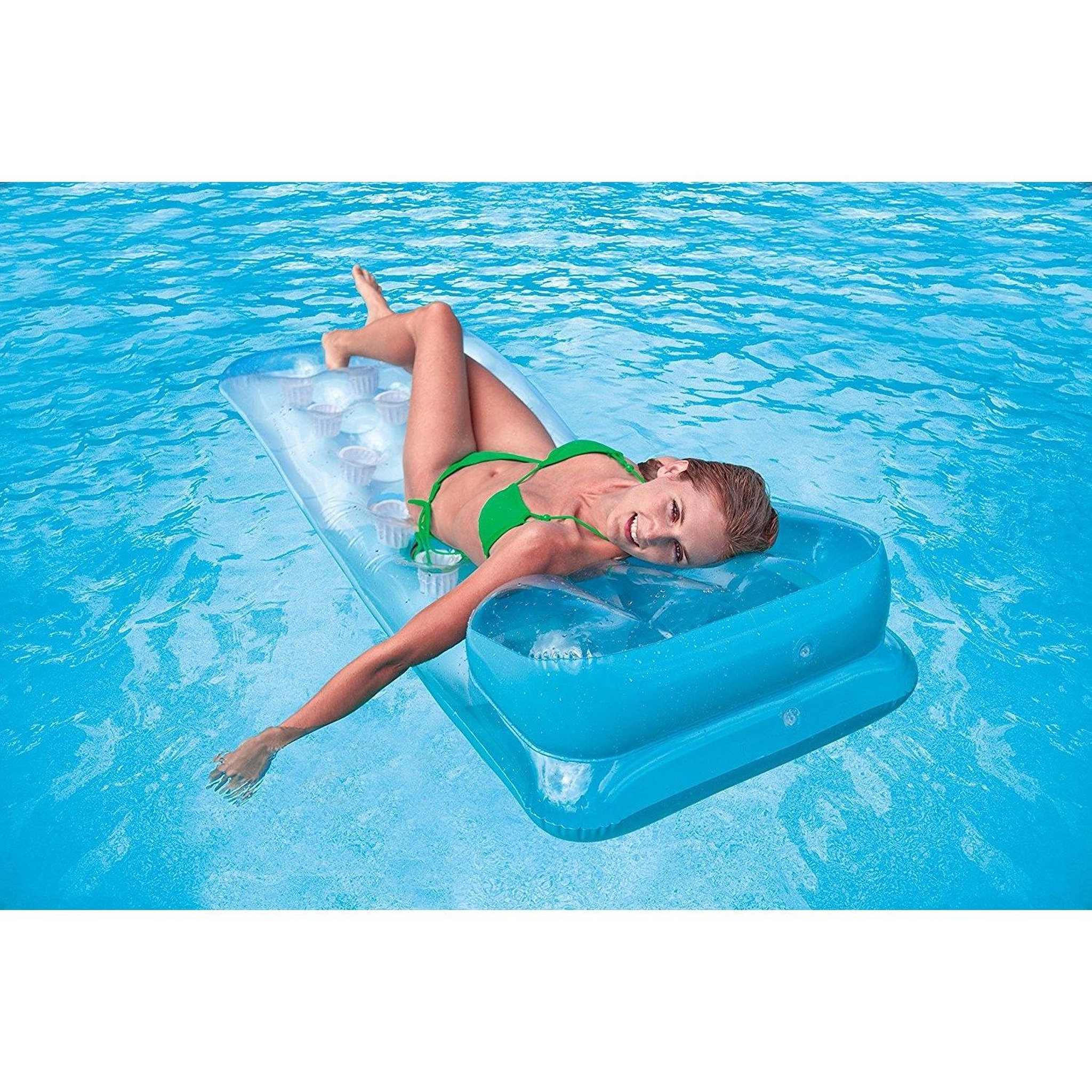 Voir la diapositive 5 : INTEX Matelas gonflable Fashion Lounge