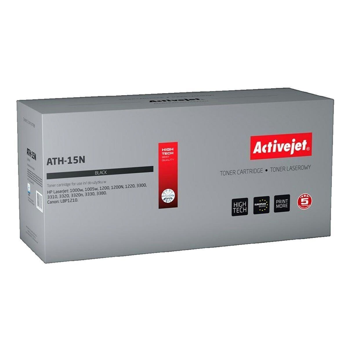 ActiveJet Cartouche de toner ActiveJet ATH-15N noir