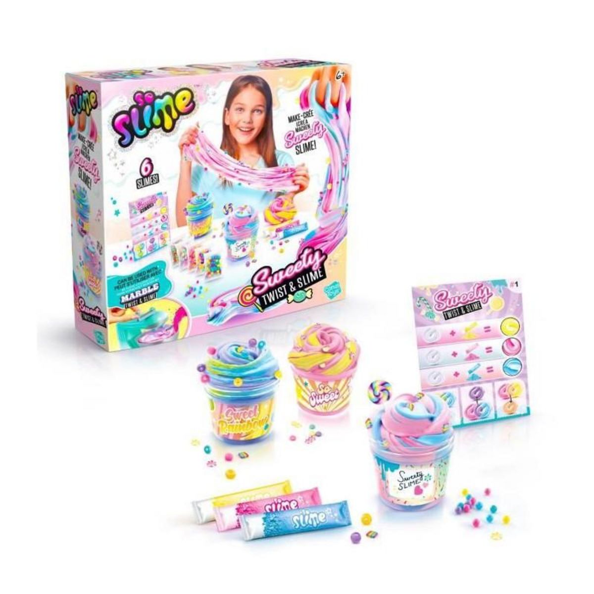 Canal Toys Canal Toys - So Slime Magical Slime - Mon Coffret Potions Magiques - Loisirs Créatifs pour Enfant - SSC 214 - Canal Toys
