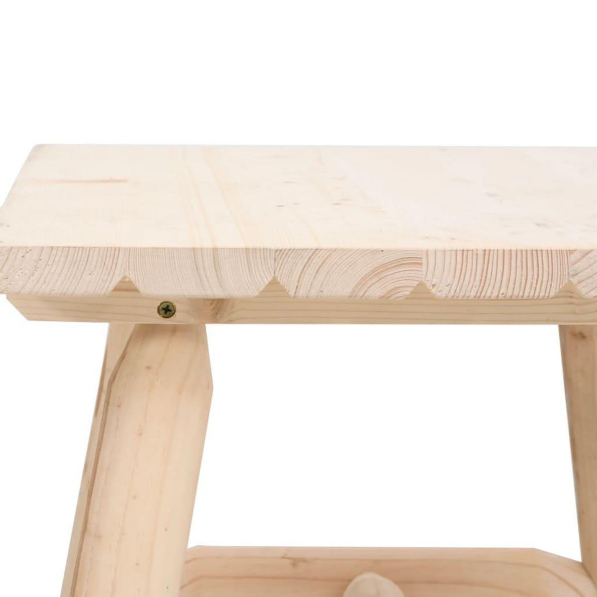 VIDAXL Table d'appoint 49x49x50 cm bois massif d'epicea