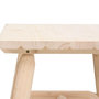 Voir la diapositive 5 : VIDAXL Table d'appoint 49x49x50 cm bois massif d'epicea