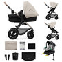 Voir la diapositive 1 : KINDERKRAFT Poussette 4en1 moov 2 pratique et confortable