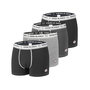 Voir la diapositive 1 : SERGE BLANCO Lot de 4 Boxers coton homme avec surpiqûres Class