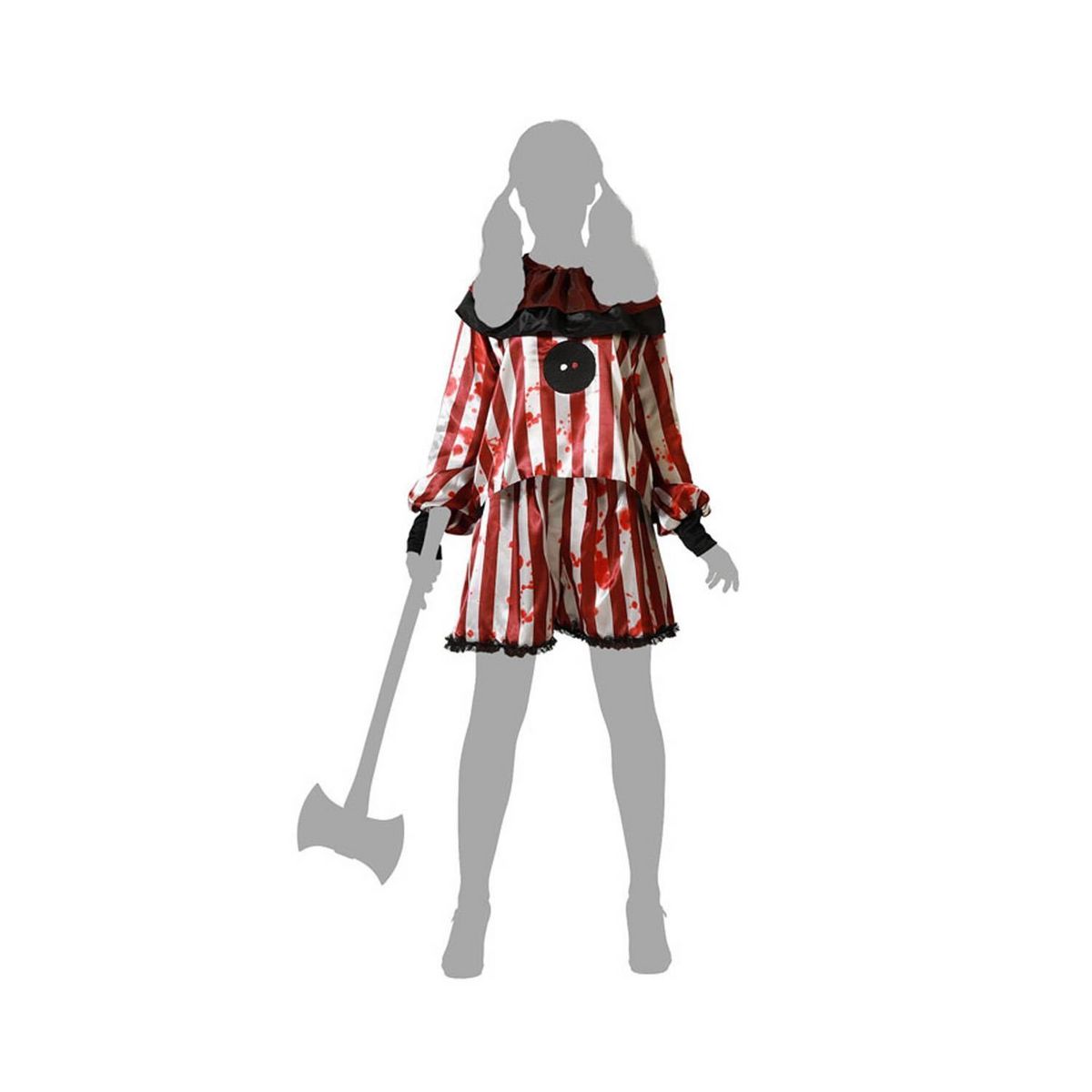 ATOSA Déguisement Clown  - Femme - XS/S