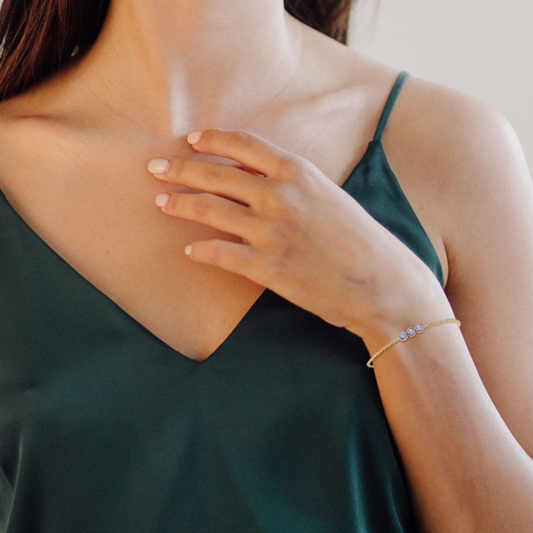 Voir la diapositive 2 : SC BOHEME Bracelet par SC Bohème orné de Cristaux scintillants