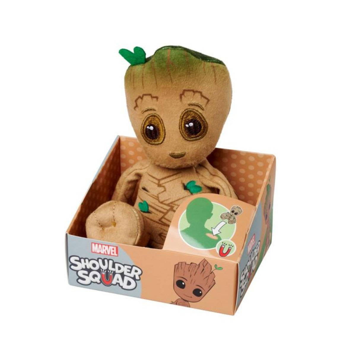 DISNEY Peluche Disney Groot Shoulder Squad 12 cm