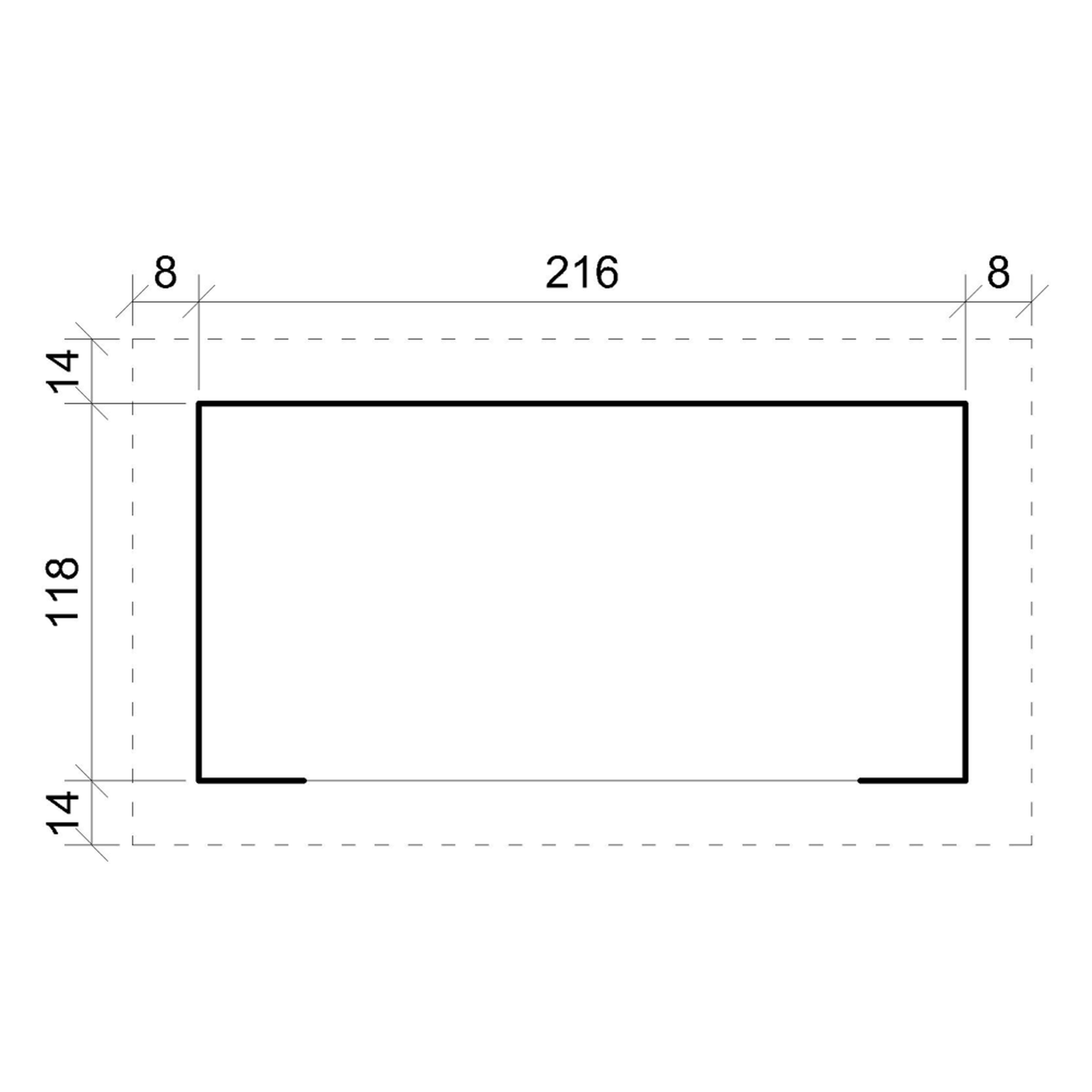 Voir la diapositive 6 : TIMBELA Abri à bûches 2.63 m2 - Abri De Stockage Du Bois et range bûches extérieur M202